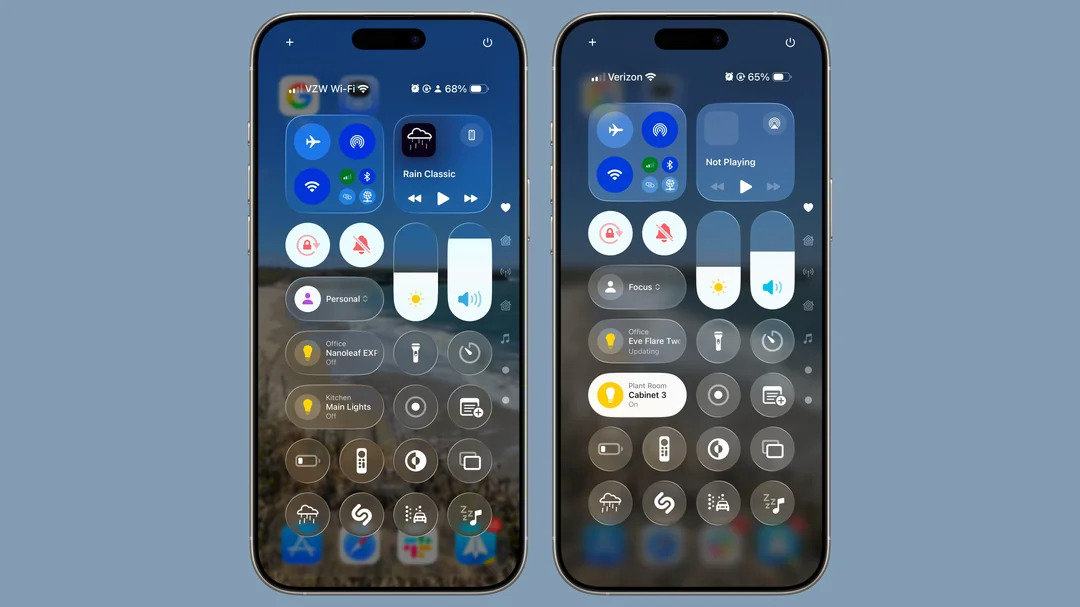 Tampilan UI iOS26 Beta 2
