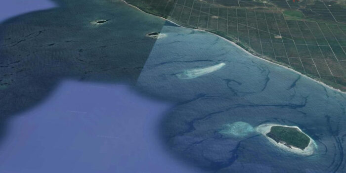 Pulau Panjang, Lipan, Mangkir Ketek, dan Mangkir Gadang sempat menjadi sengketa antara Provinsi Aceh dan Sumatera Utara sebelum akhirnya diputuskan oleh Mendagri masuk wilayah Sumut pada April 2025. (Sumber: Google Maps)
