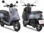 Yamaha Vinoora 125 2025 skuter matic dengan desain imut dan unik, hadir dengan lampu depan bulat ganda dan body retro modern.