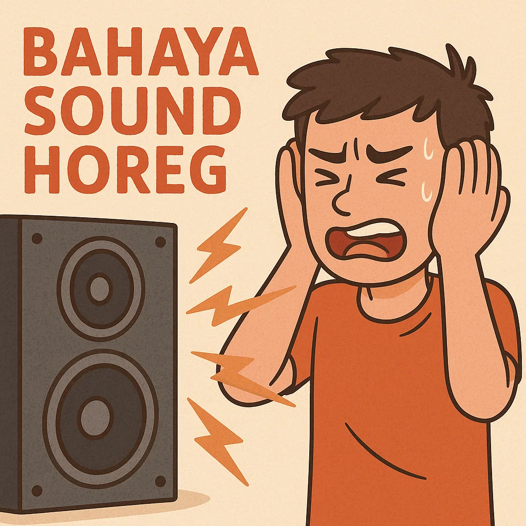 Bahaya Sound Horeg ini mengangu maupun merusak pendengaran orang, pelajari dan pahami informasi yang kami berikan agar tidak merugikan masyarakat!