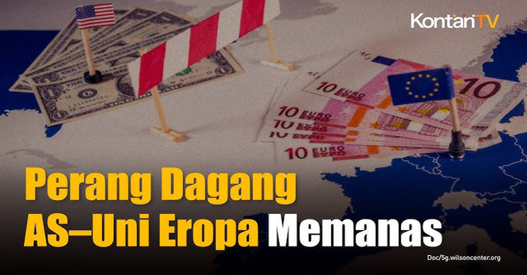 Perang Dagang AS VS Eropa Transatlantik Memanas: Dari Langit ke Gelas, Tarif Mengancam Naik