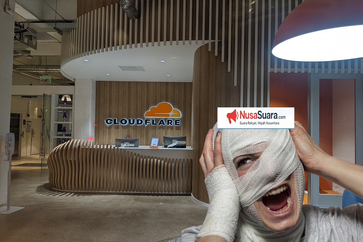 Cloudflare Down, Puluhan Ribuan Situs Terhenti Seketika Globe Web Kilat